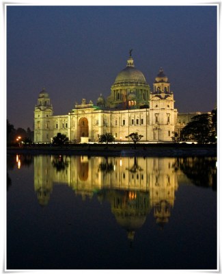 victoria memorial @ dusk