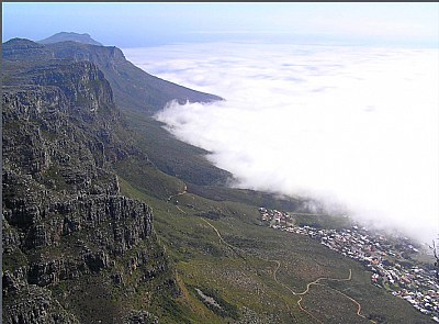 Clouds Crowling Up