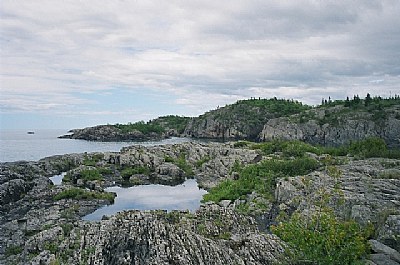 Lake Superior shoreline