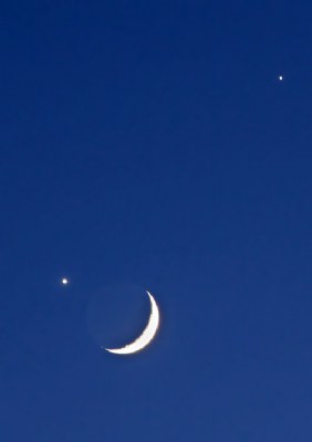 Moon ,Venera &Jupiter