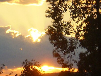 clouds over power the sun