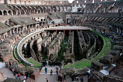 The Coliseum:  Hypogeum 