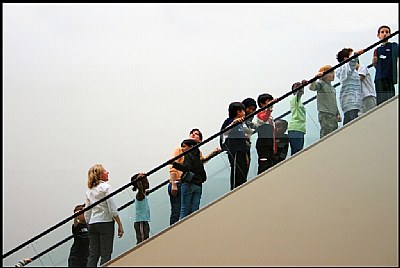 escalator....