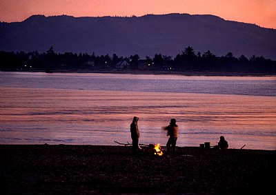 Beach Bonfire