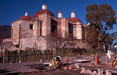church near Oaxaca
