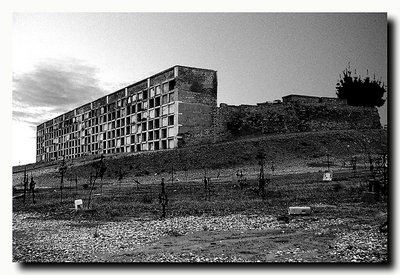 Abandoned cemetery (where are the corpses?).