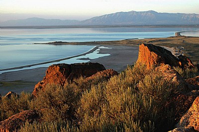 Great Salt Lake From Antelope Island