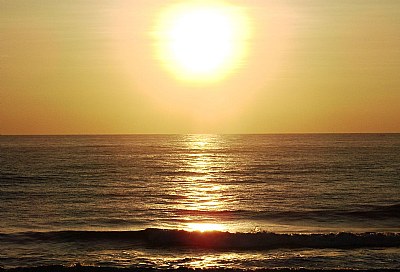 The Sun on Bay of Bengal
