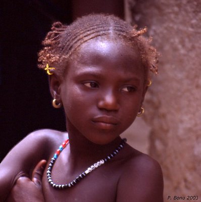 Portrait from Mali (Africa)