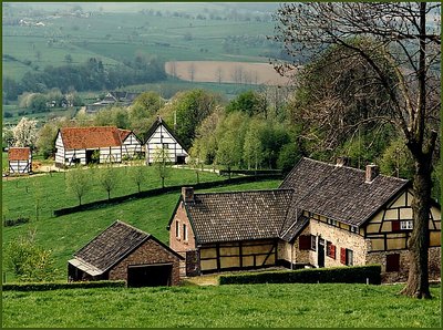 Half timbered houses in Limburg (NL)