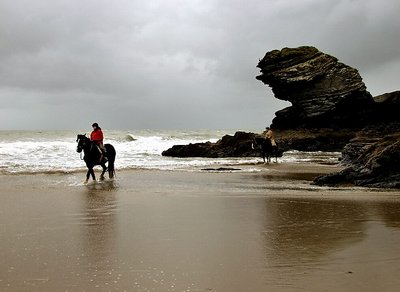 Llangranog - Stormy Riders