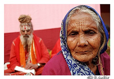 The saint and grandma