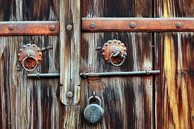 Door and lock