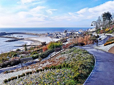 Snowy Lyme Regis