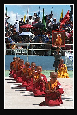 Praying Monks