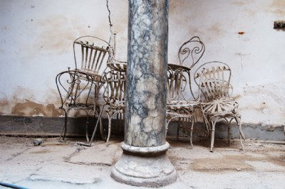 Chairs and Marble.