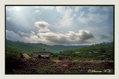 A little hut on the Mountains