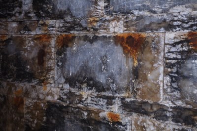 Rusty Marble Wall. 