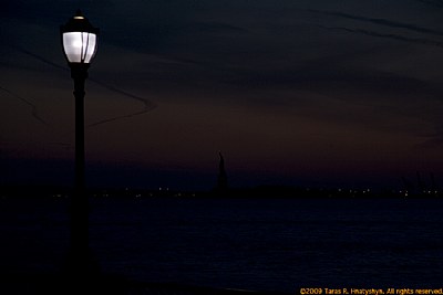 Liberty at Dusk