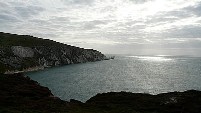 Trip to Isle of Wight - The Needles, view from top