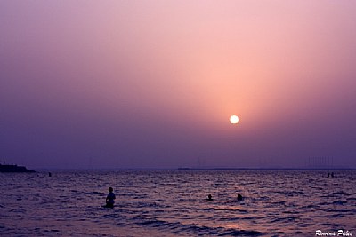 night dips on warm waters