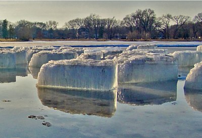 Icebergs, Lake Calhoun