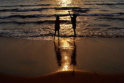 Sunset In Goa