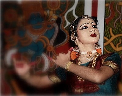 bharatnatyam dancer