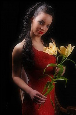 Lady red