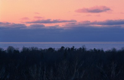 Lake Michigan After Dark