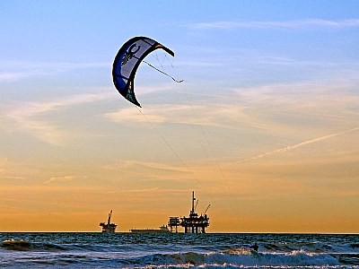 Kite at Sunset