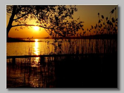 Sunset At The Lake