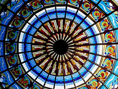 glass dome.........