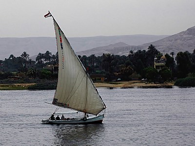 Boat on the Nile