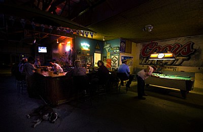 A Pub in Terlingua Ghost Town
