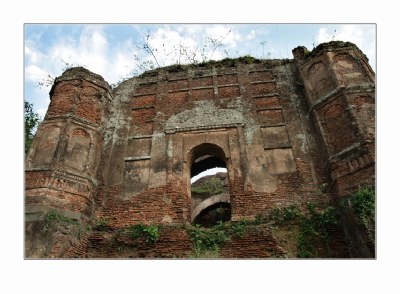 Mosque without roof