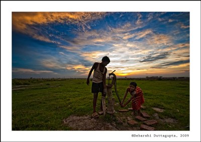 Waiting for water