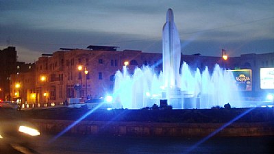 night &fountain