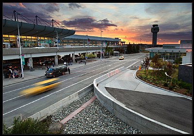 Anchorage Airport Tower View