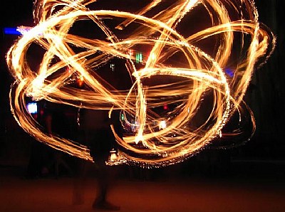 Fire art Performer