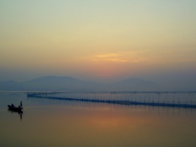 Sunrise at Lake Chilka