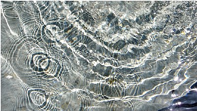 water rippling