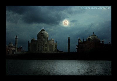 Taj at Night