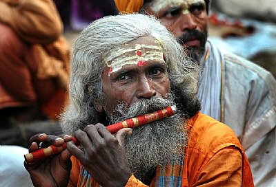 Flute player