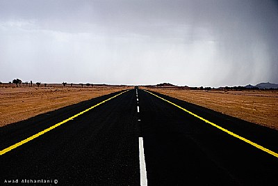 Road to a rain