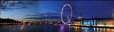 Panoramic London Eye 2009