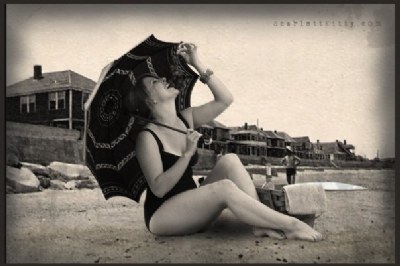 vintage beach