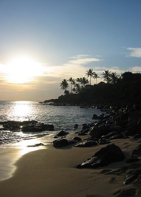 Late Afternoon at Waimea Bay, (North Shore) Hawaii