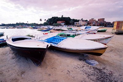 Boats.