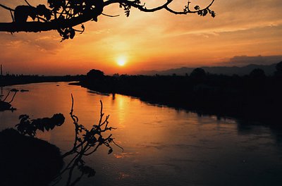 Sunset at Paraiba River